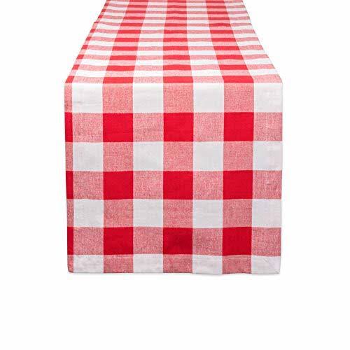 Dii CAMZ11241 Cotton Buffalo Check Table Runner for Family Dinners or Gatherings SPK9_H9HKX60