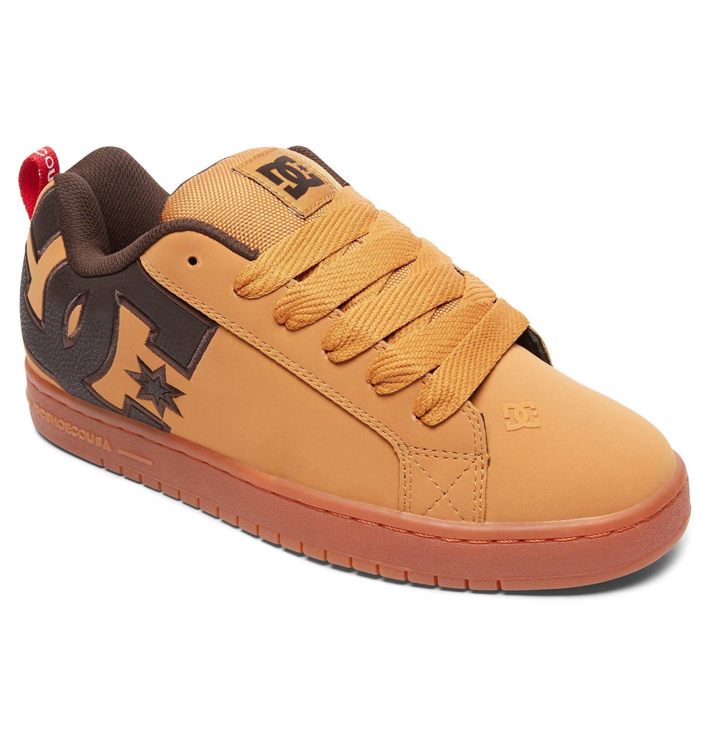 DC Shoes Mens Court Graffik SE, Wheat/Turkish Coffee GZX4_G4BFY06