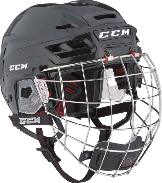 CCM Tacks 110 Combo Hockey Helmet - Black - M MUR8_M9XYH74