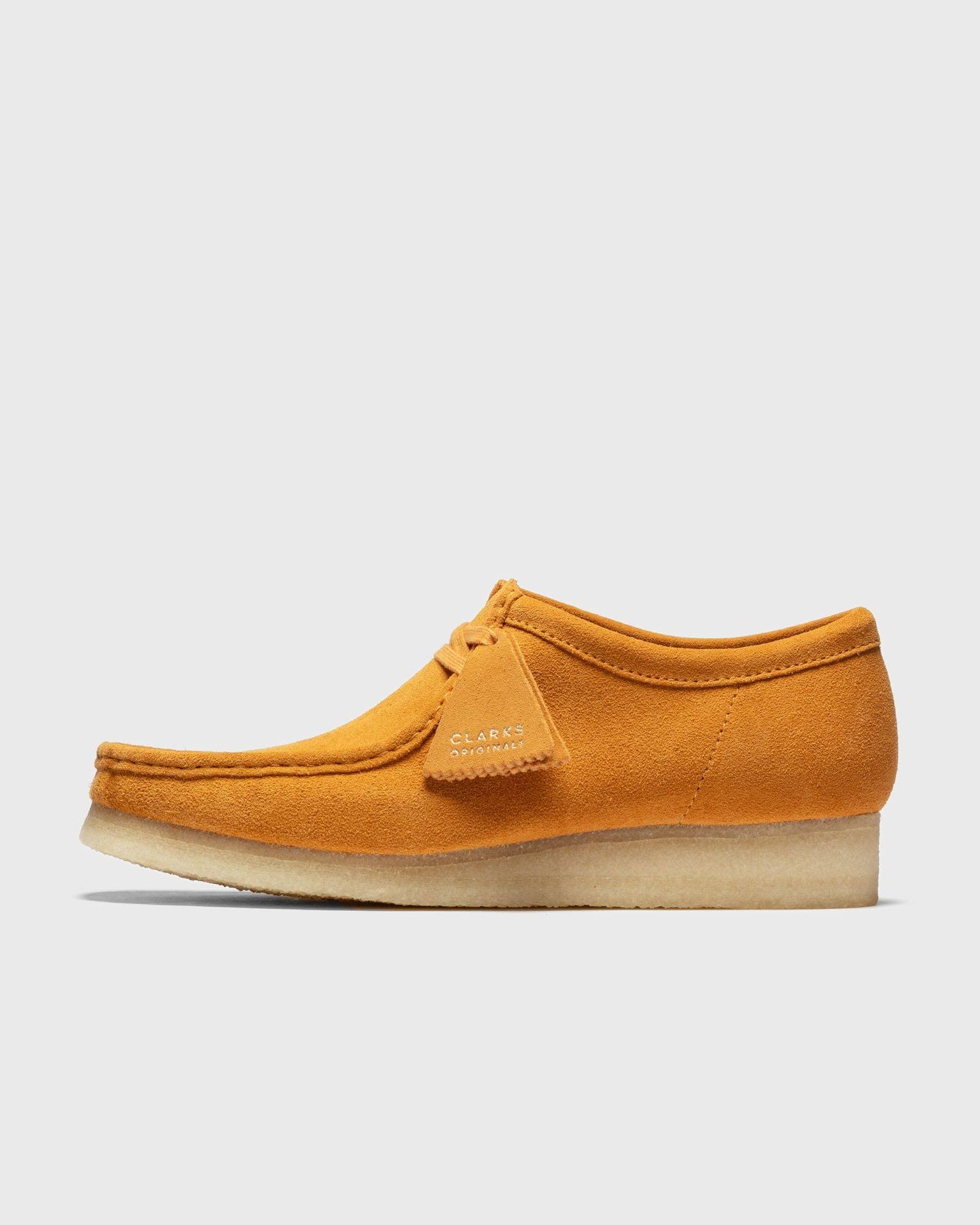 Clarks Mens Wallabee Tumeric Orange - 9 QZL6_Q6NXX46