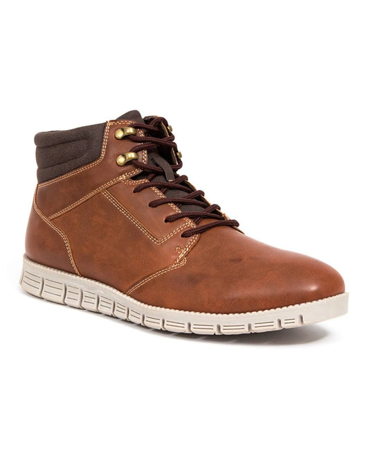 Deer Stags Archer Mens Sneaker Boots, Size: 8, Brown QZU4_N9MCZ23