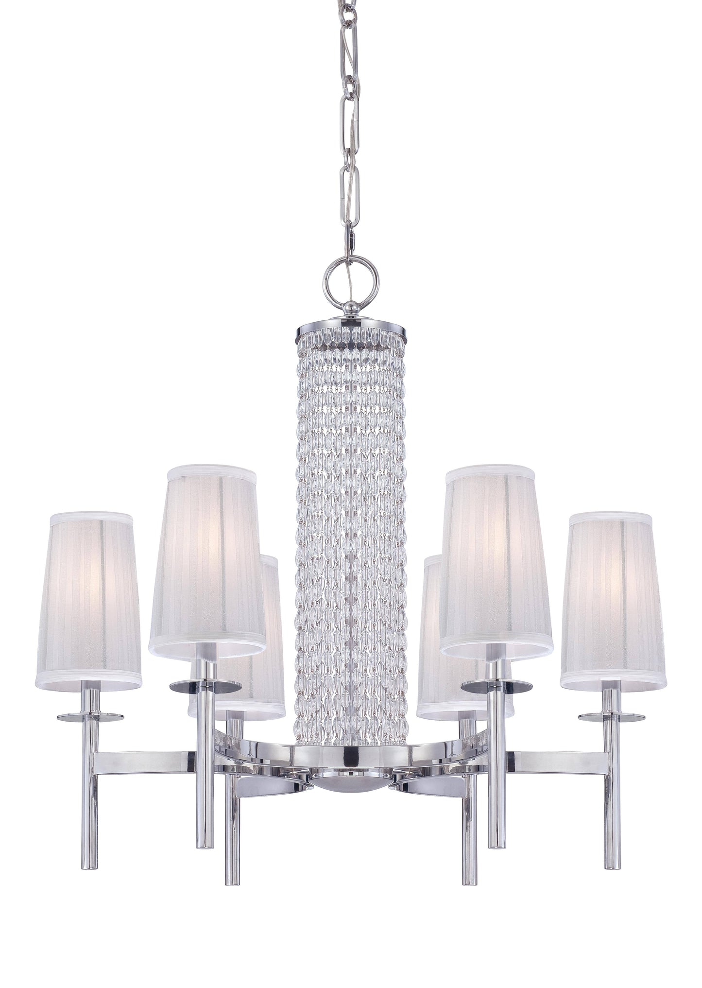 Designers Fountain 83986-CH Candence 6-Light Chandelier - Chrome MUU5_A8ZFT38