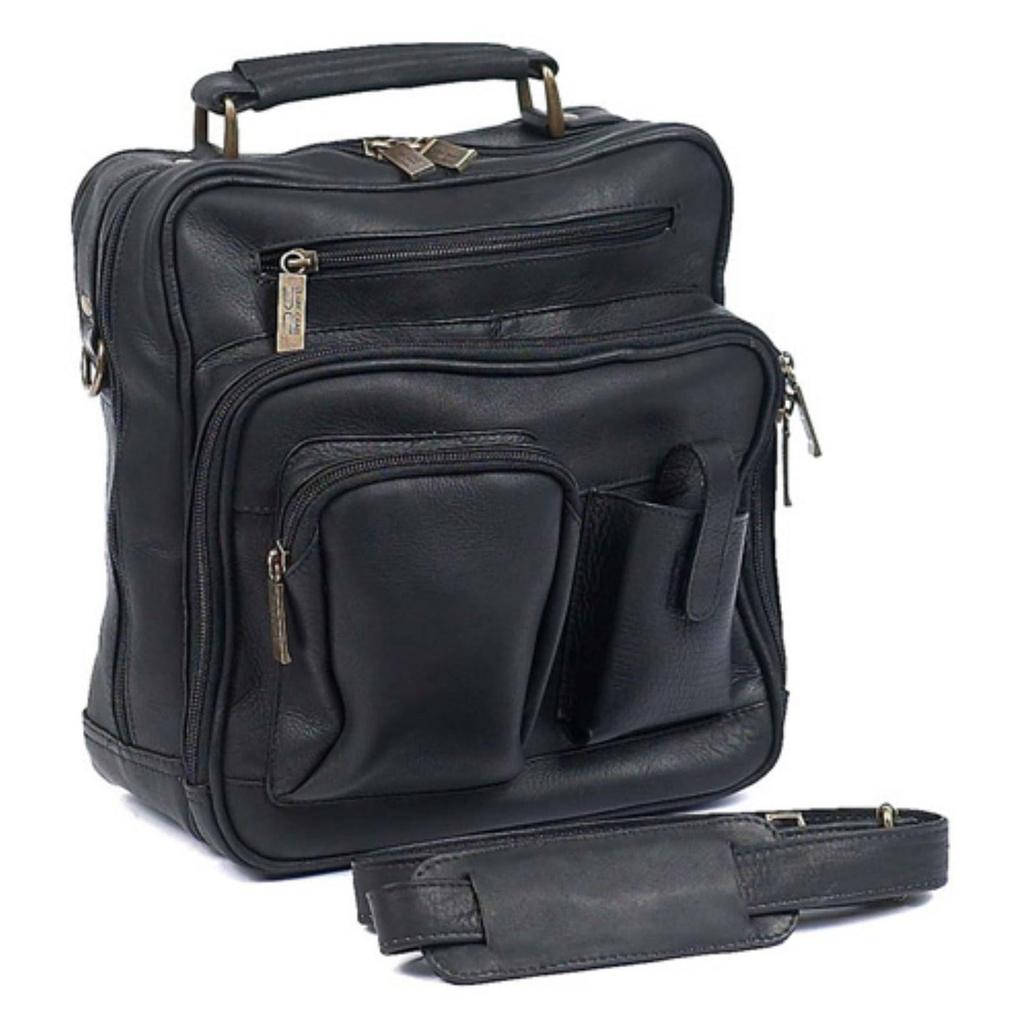 Claire Chase Jumbo Man Bag Black VVN0_P3PRA33