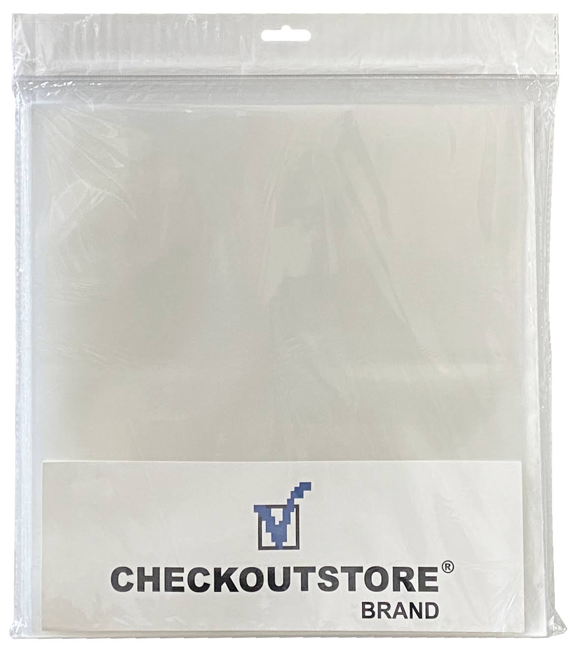 CheckOutStore Clear Plastic Cpp for 7x22 Vinyl 45 RPM Records (Outer sleeves) 2000 WKJ3_R9RSE53