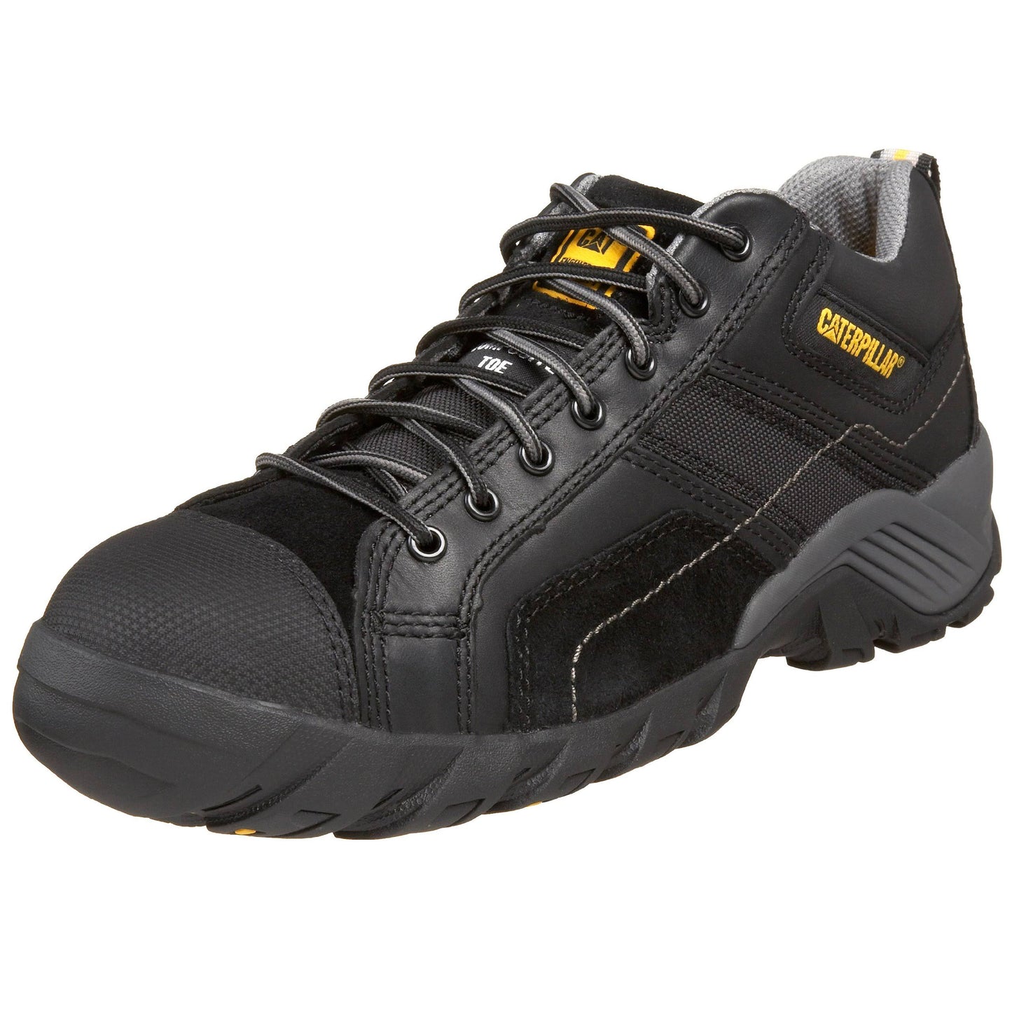 Caterpillar Mens Argon Composite Toe Work Shoe Black, Size 15W ALU2_B7GXW44