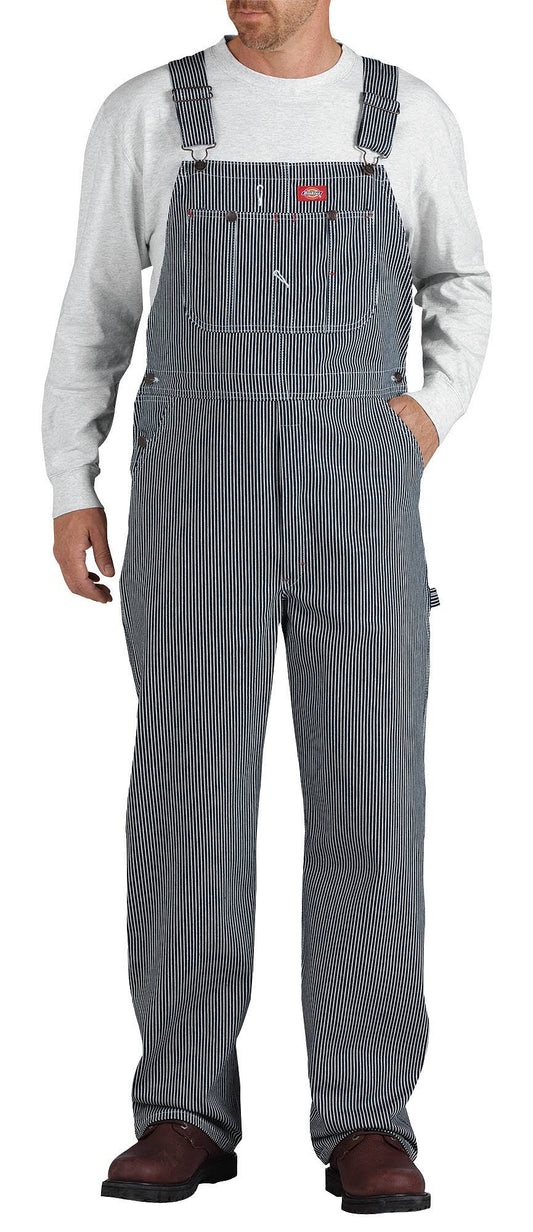 Dickies Mens Hickory Stripe Bib Overalls GFJ3_Z0QFI64