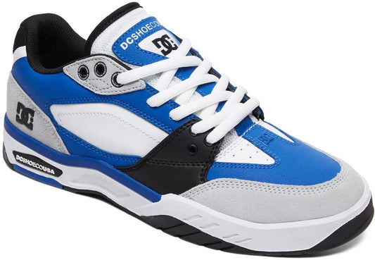 DC Maswell (Blue/Black/White) Mens Skate Shoes GEO0_O6IWH04