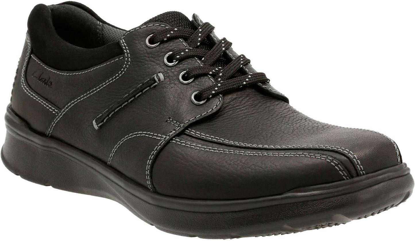 Clarks Cotrell Walk Mens Shoes Black Oily : 7 D JNR8_N7XNY57