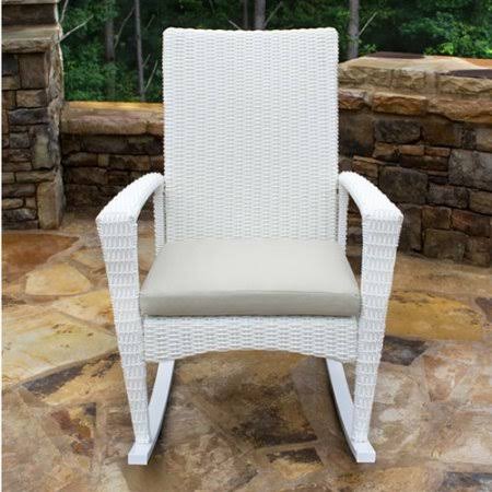 Darby Home Co Legere Rocking Chair - Finish: Magnolia TTA0_A3MUO72