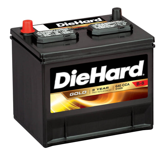 Diehard Gold Automotive Battery - Group Size Jc-35 Price with Exchange WXD8_K0WPQ91