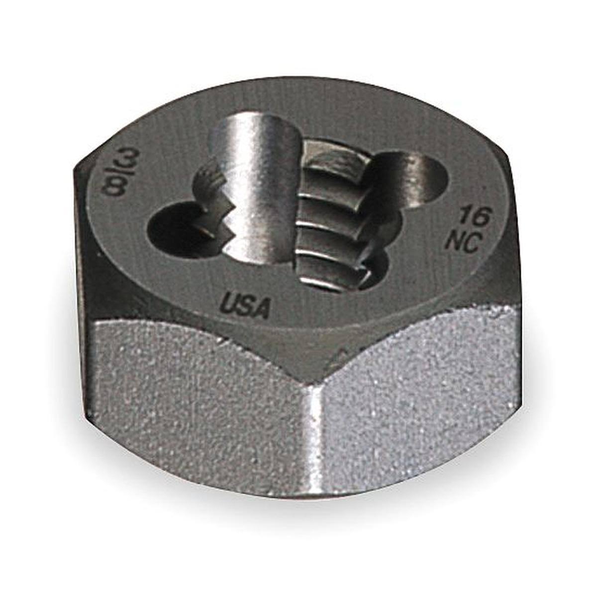 Cleveland C65576 Hex Rethreading Pipe Die, Steel, 1-11-1/2 JIG1_M9TFL44