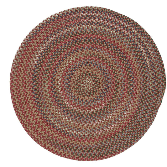 Colonial Mills WA77R048X048 4 x 4 ft. Wayland Round Rug Red CZI1_B0BXK19