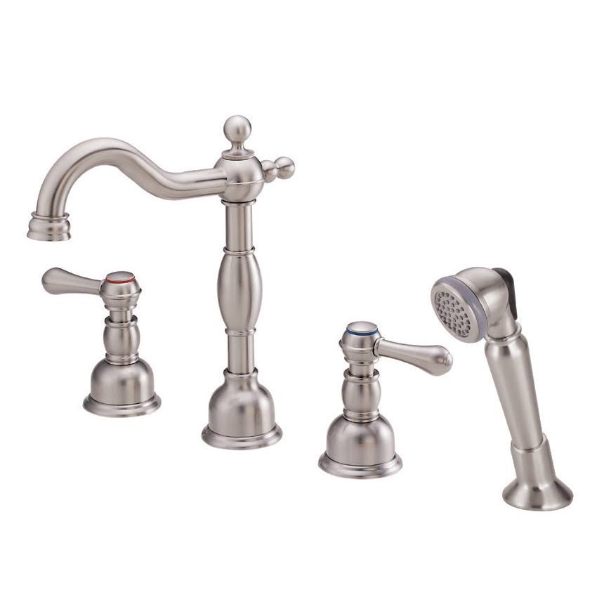 Danze Opulence Roman Tub Faucet with Soft Touch Personal Shower QJM0_J0QYY36