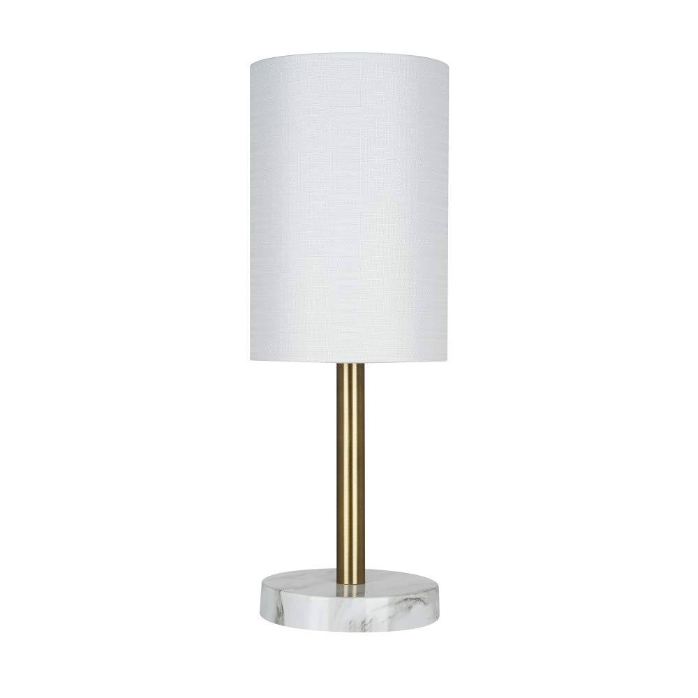 Catalina Lighting 22789-000 Mid-Century Modern Small Stick Table Lamp with Marble Base, 14 DUY5_R1PNE51