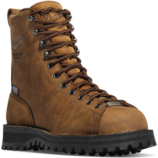 Danner Mens Elk Hunter 8x22 GORE-TEX Boot, Brown Full Grain Leather OSM0_Q3SKK14