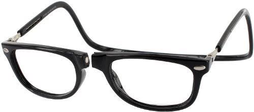 Clic Ashbury Single Vision Full Frame Designer Reading Glasses, Black, +1.50 ZZQ0_B9UWQ08