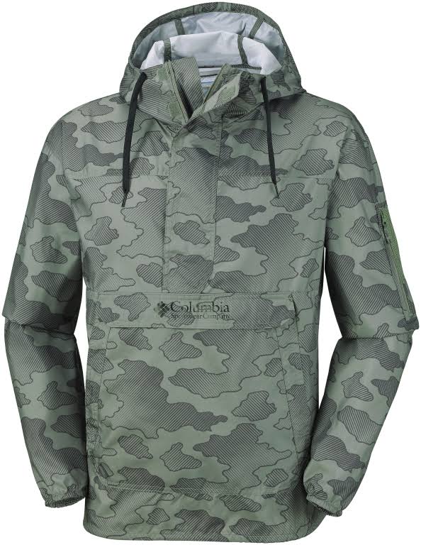 Columbia Challenger Windbreaker Cypress Camo M Jacket Men YJX9_R8WCH05