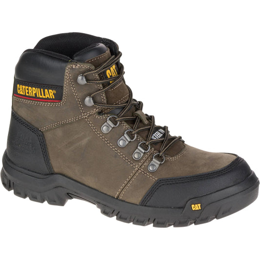 Caterpillar Mens Outline Steel Toe Work Boot - 8.5-W Dark Gull Grey YAY9_R1JHR82