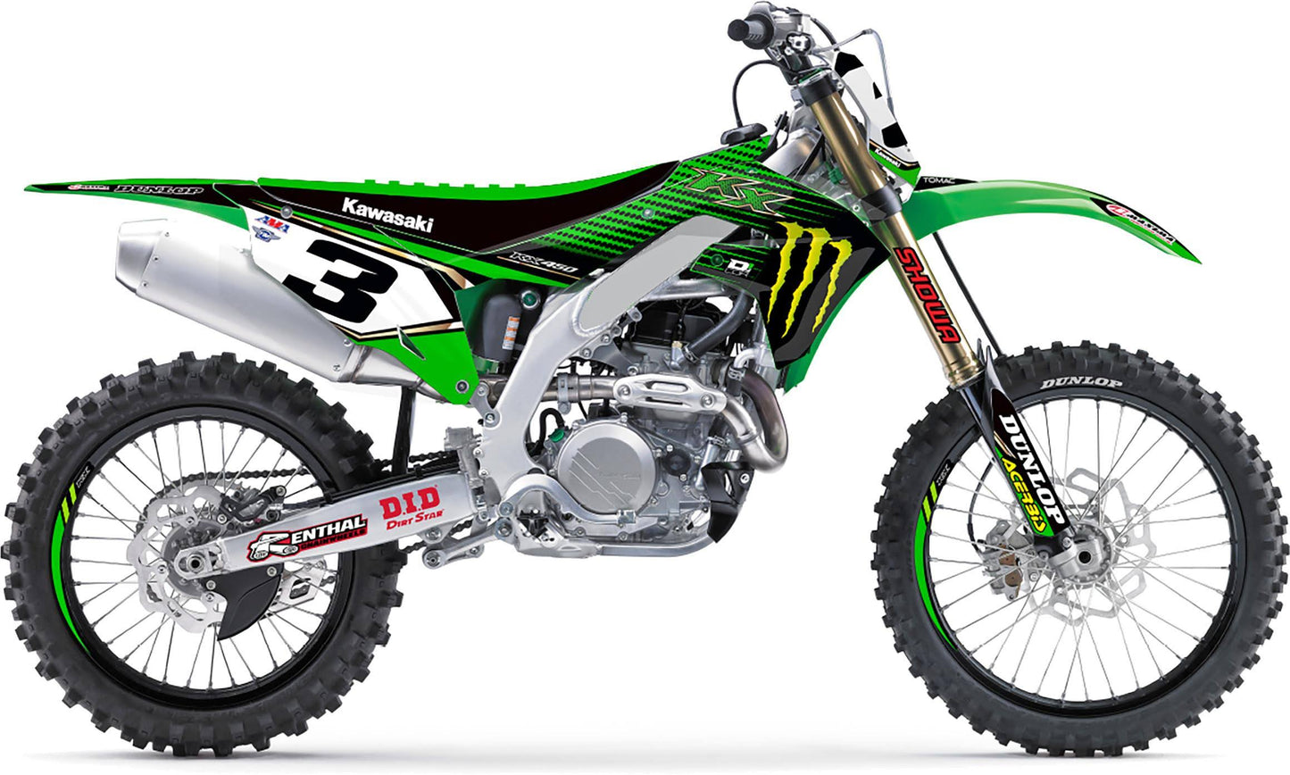 dcor Monster Energy Kawasaki Complete Graphics Kit | 2020759 | 2Wheel.com XNH9_Z4RJA47