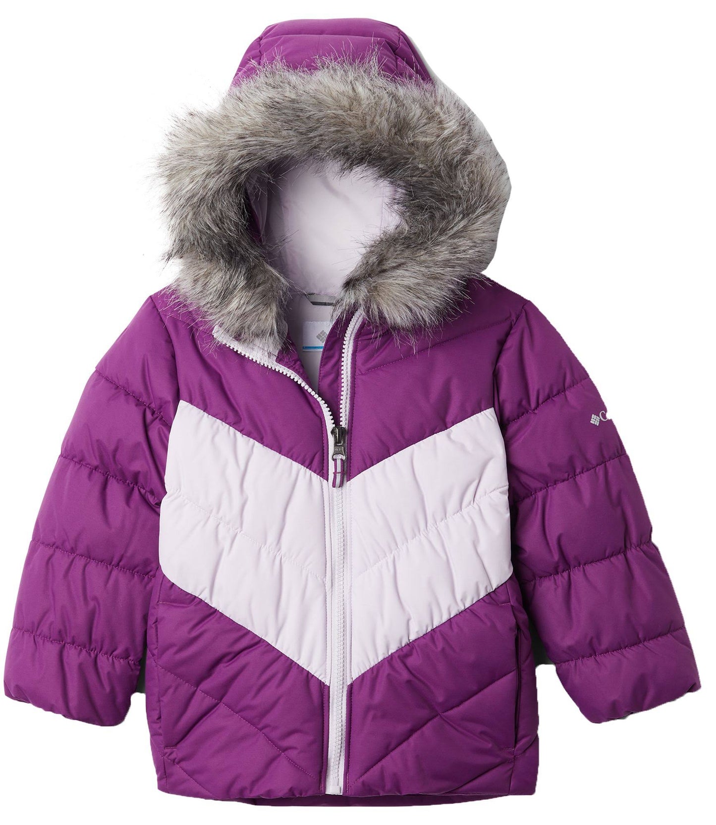 Columbia Arctic Blast Jacket - Toddler Girls& Plum/Pale Lilac, 4T NNS5_X7FRY62