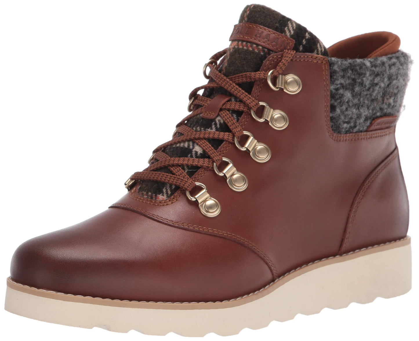 Cole Haan Nantucket Waterproof Hiker Boot, Size 5 in CH Earthen Leather /Black Rus at Nordstrom Rack WDP6_Q4XKA67