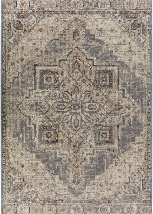 Dalyn Baku BU1 Pewter Area Rug 5&X7&8x22 HDK6_V6MSF62