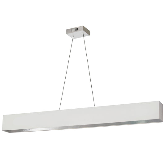 Dainolite AUB-S5130HP-PC-691 Aubrey - 51 inch 30W 1 LED Horizontal Pendant Polished Chrome Finish NKS8_W3UVW60