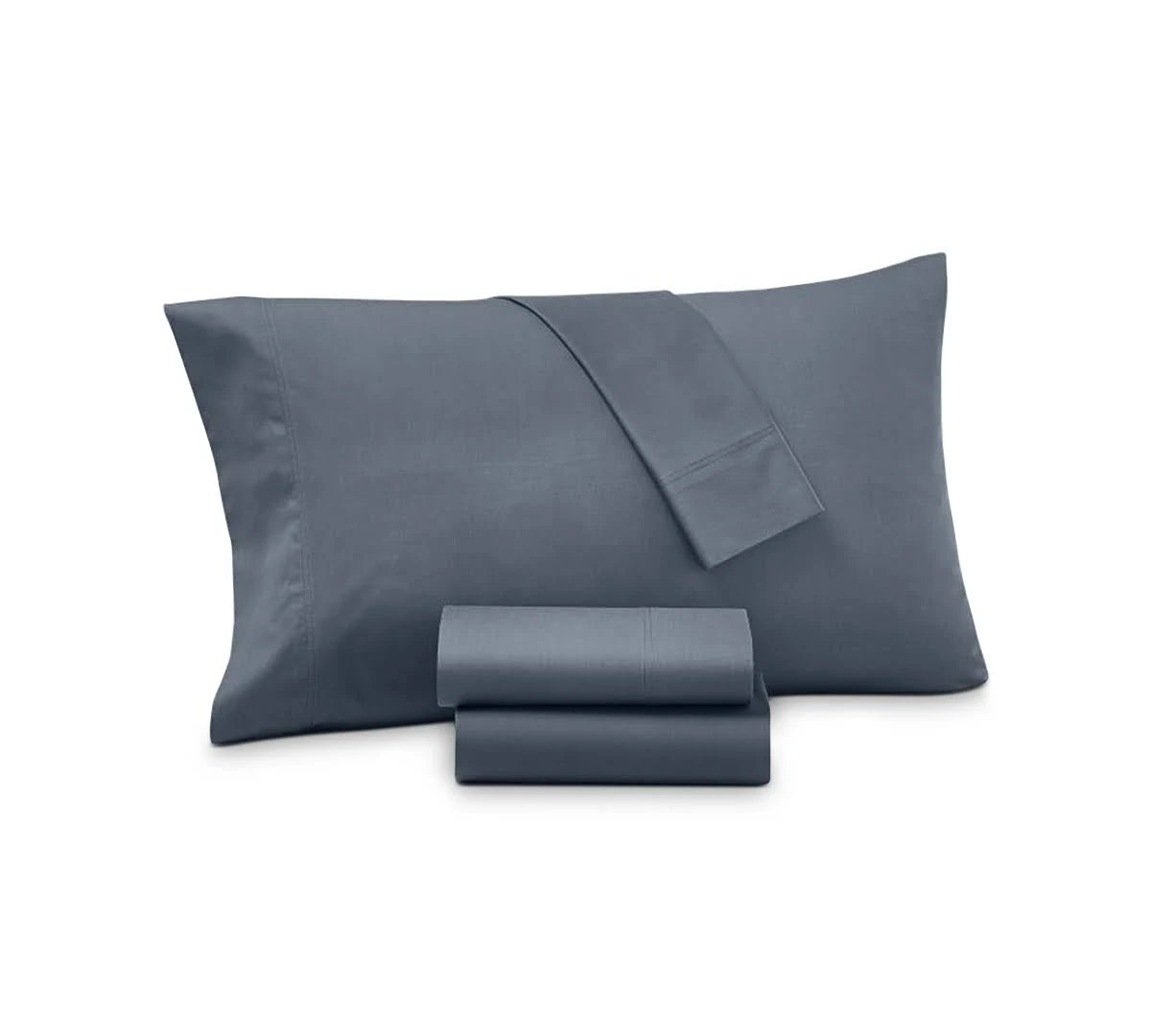 Charter Club Sleep Soft Viscose from Bamboo 4-pc. Full Sheet Set, 300-Thread Count, Created for Macy&s - Blue Steel KSS4_F1OUE94