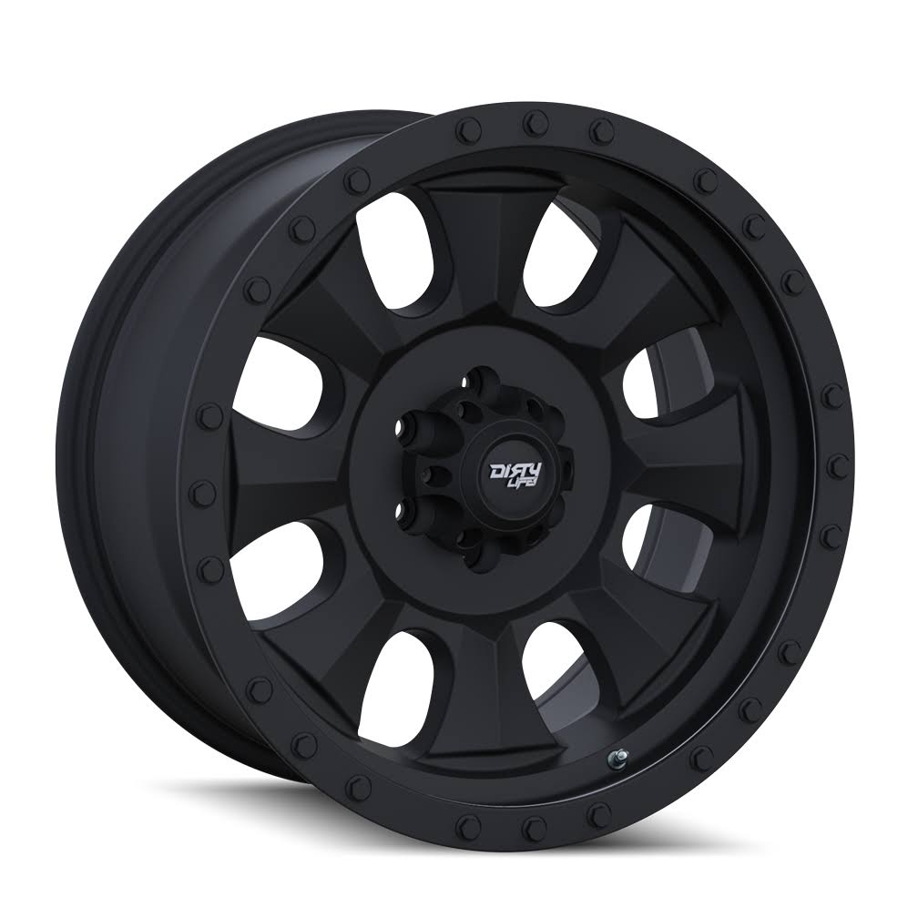 Dirty Life Matte Black Ironman Wheels | 9300-2950MB18N UEP3_N7RYK48