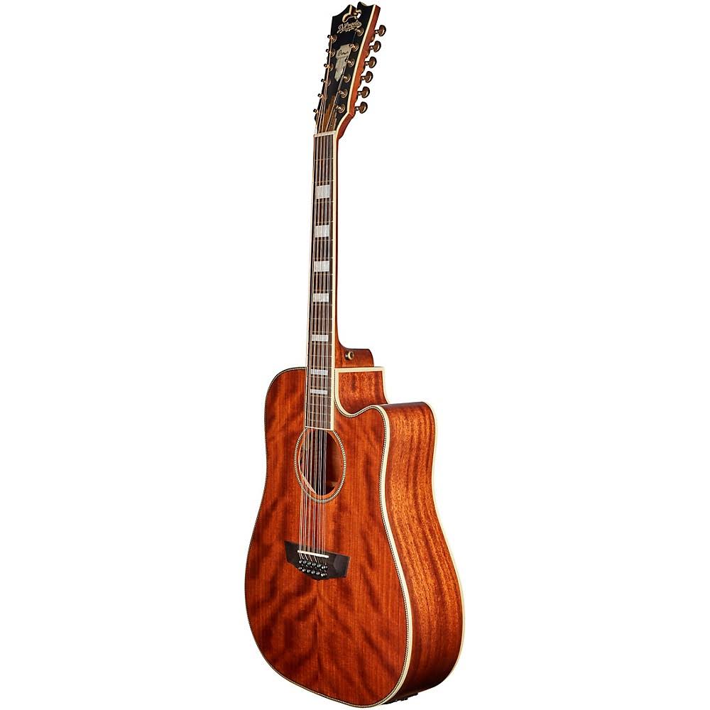 D&Angelico Premier Riverside Dreadnaught 12-String Acoustic-Electric Guitar Natural PAP6_H9SHQ04