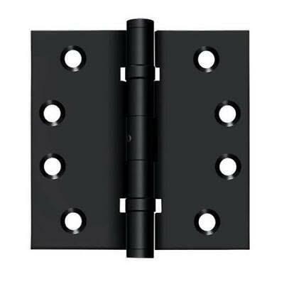 Deltana DSB4NB19 Ball Bearings Square Hinge, Black, Size: 4 x 4 AQL7_J6BDT69