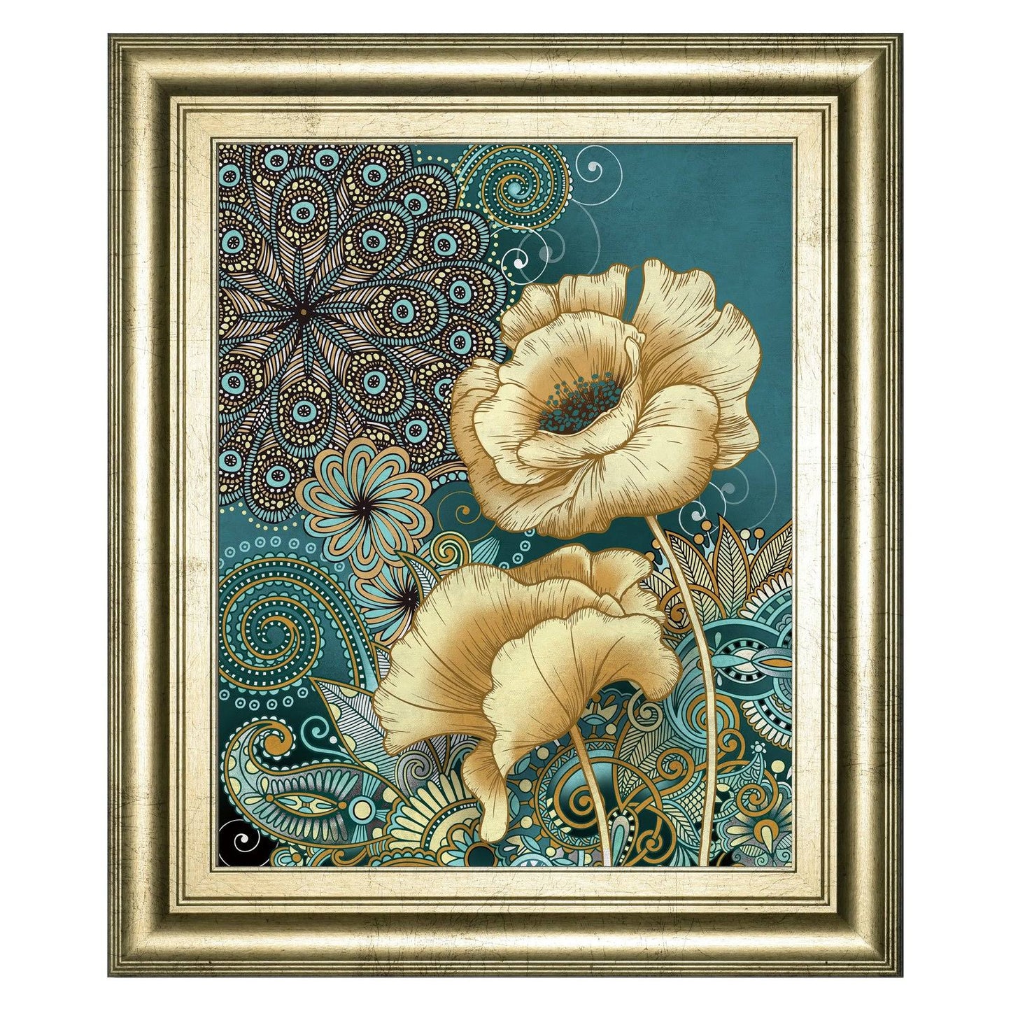 Classy Art Inspired Blooms 2 Framed Wall Art XJA9_H0PBJ62