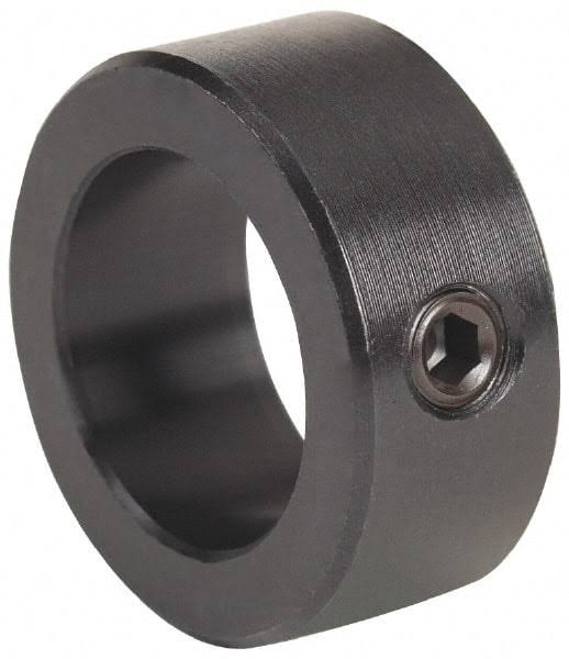 Climax Metal Products 3-7/8x22 Bore, Steel, One Piece Solid Set Screw Collars - 5-1/4x22 Outside Diam, 1-1/8x22 Wide | Part #C-3 POY2_S2NYD84