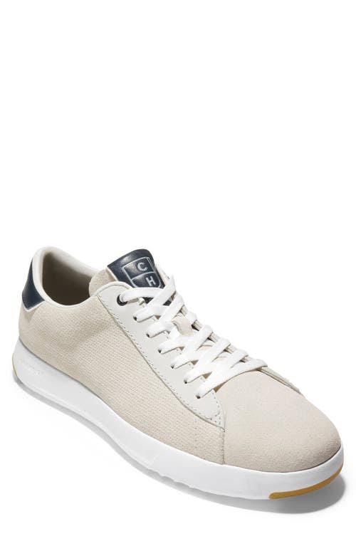 Cole Haan Grandpro Tennis Sneaker, Size 9.5 in Optic White/Navy Ink at Nordstrom ZUJ8_S0GXG02