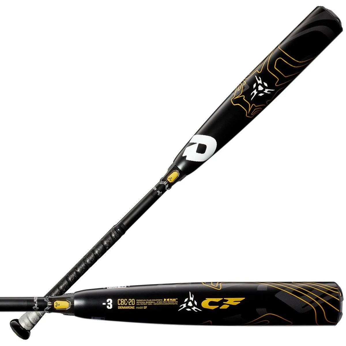 DeMarini 2020 CF 3 BBCOR Baseball Bat - Black FWP9_Y9OSZ92