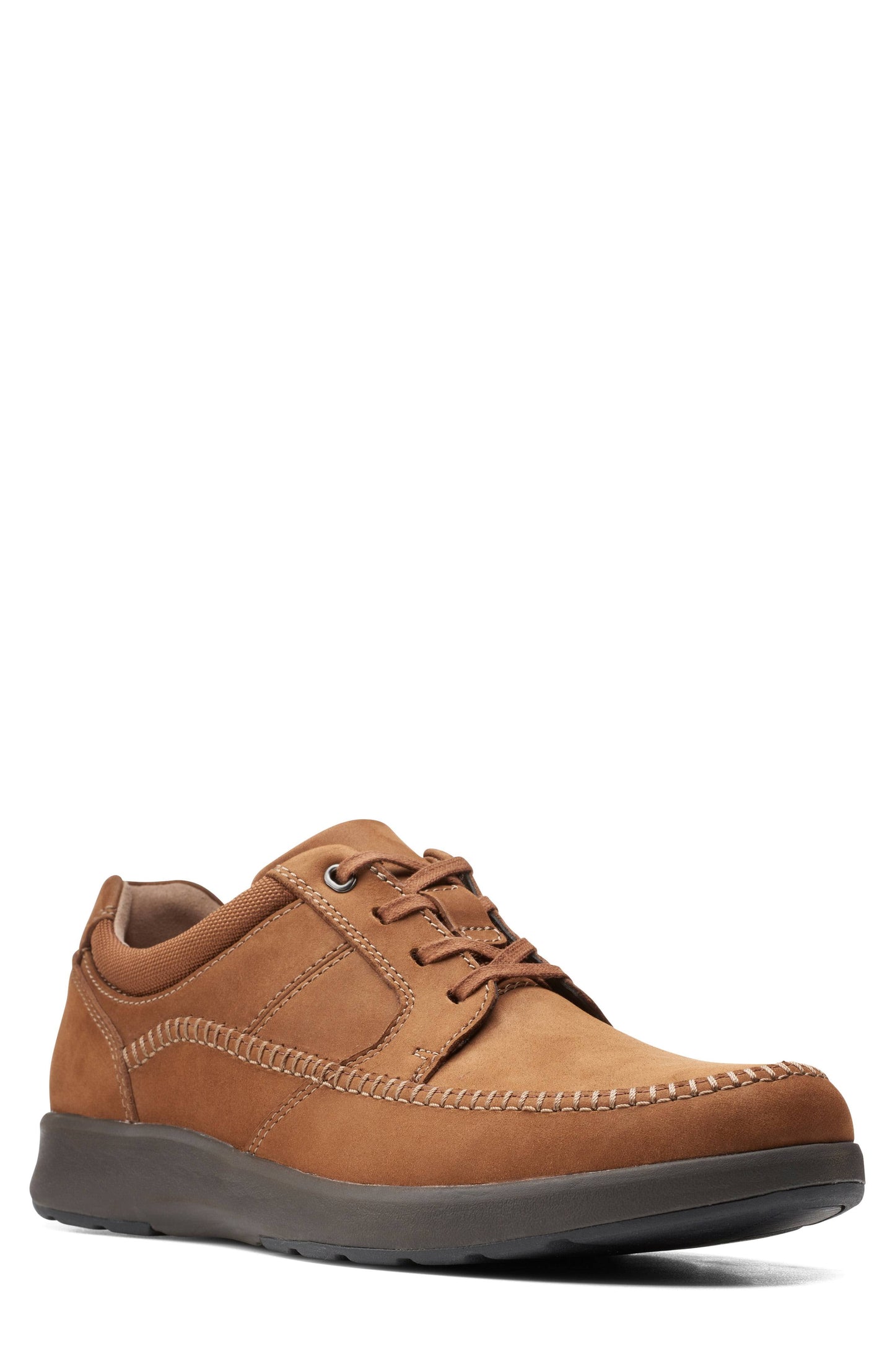 Clarks Mens Un Trail Apron Tan Nubuck Size 7 LTJ6_G4IGM32