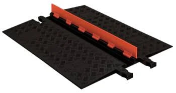 Checkers GD1X75-O/BLU 1 Channel Protector with ADA Ramps - Orange/Blue (Low Profile) 1 Piece GWQ7_X4OTB54