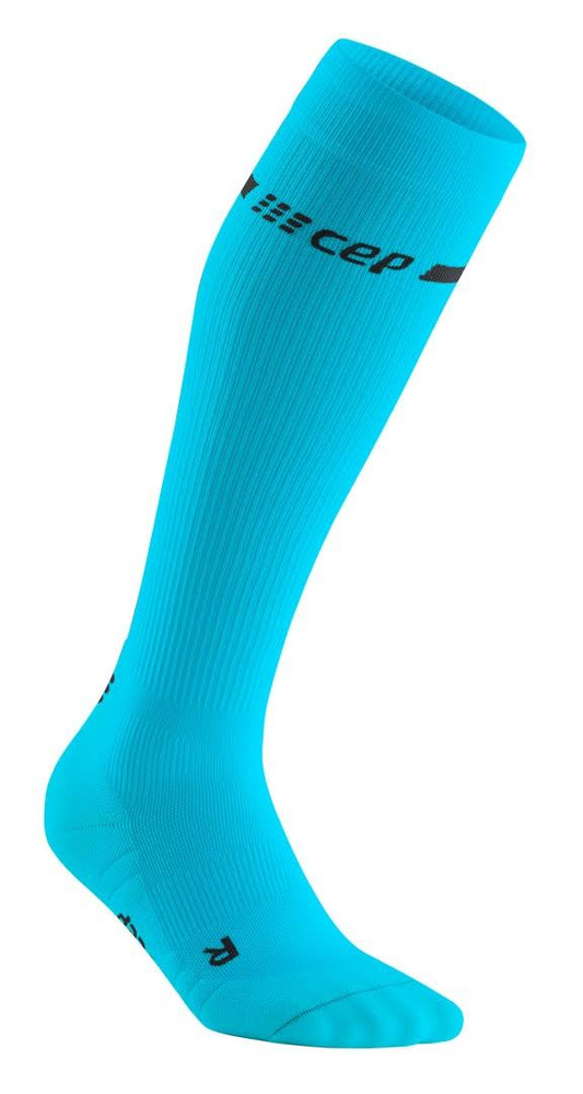 CEP Mens Neon Tall Compression Socks / V / Neon Blue VCD9_V1XRX41