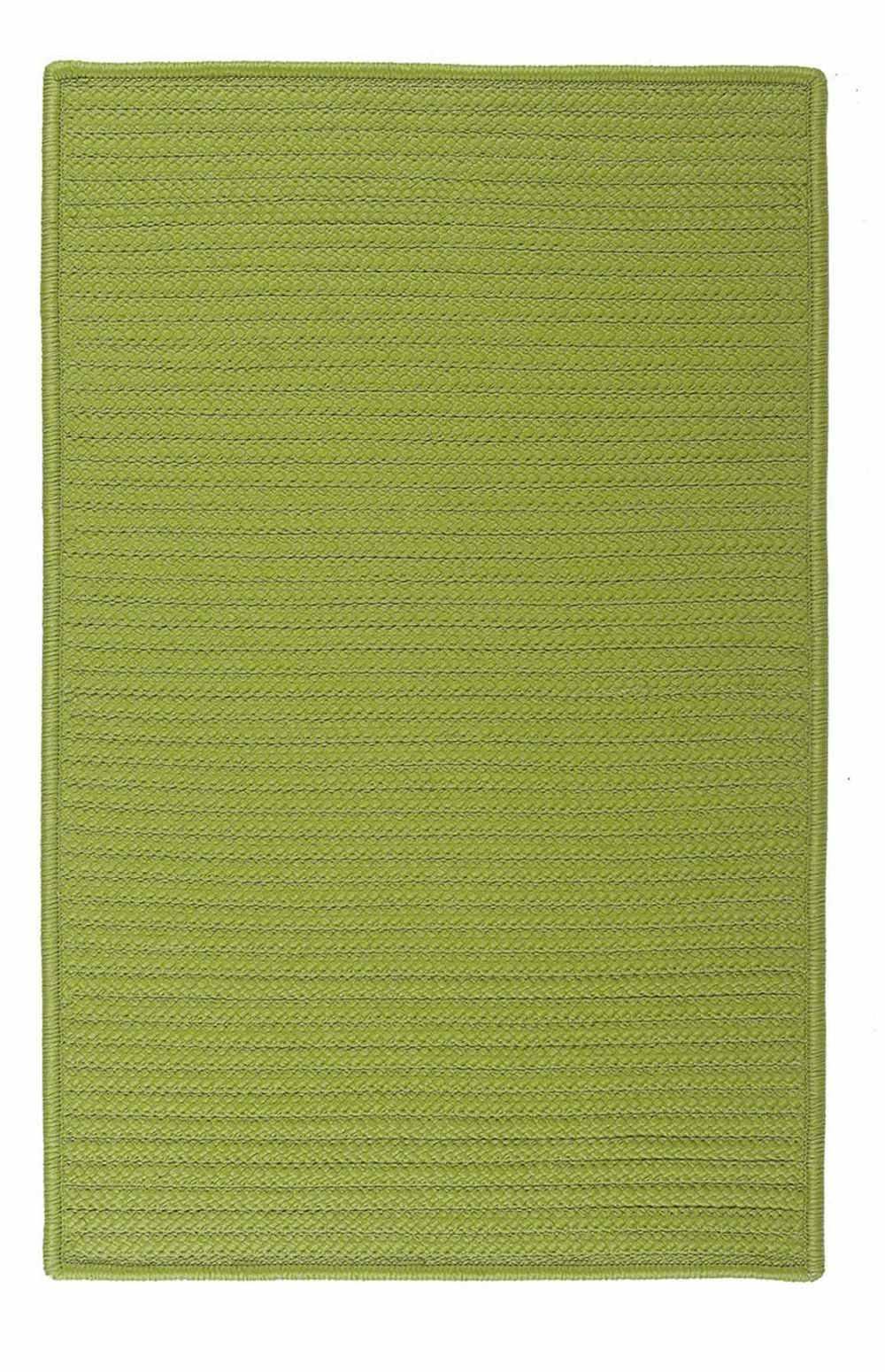 Colonial Mills H271R024X048S Simply Home Solid - Bright Green 2 ft. x 4 ft. Rug FPB7_D6GDF89