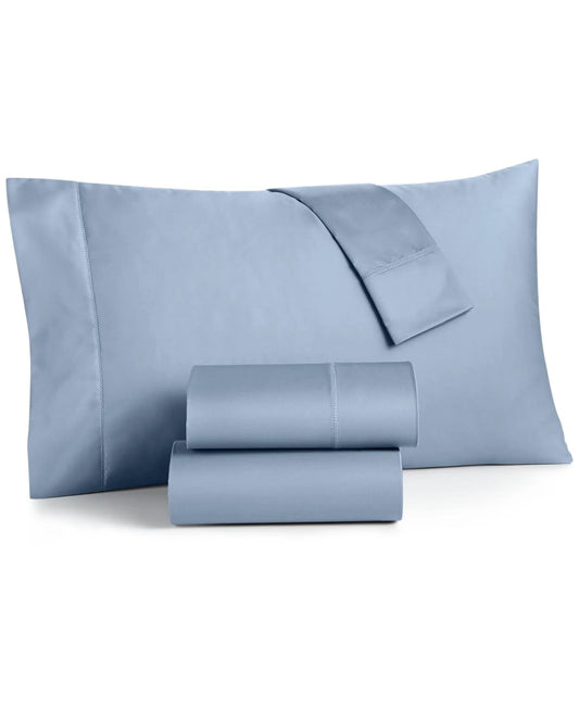 Charter Club Damask Full 4-pc Sheet Set, 550 Thread Count 100% Supima Cotton, Created for Macy&s - Blue DML8_N9WGD96