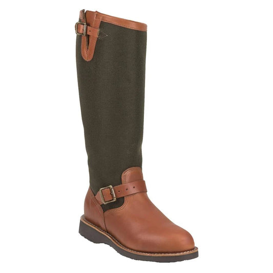 Chippewa Mens Brown Espresso Viper Cloth Snake 17-inch Boot HKX2_M1DNV12