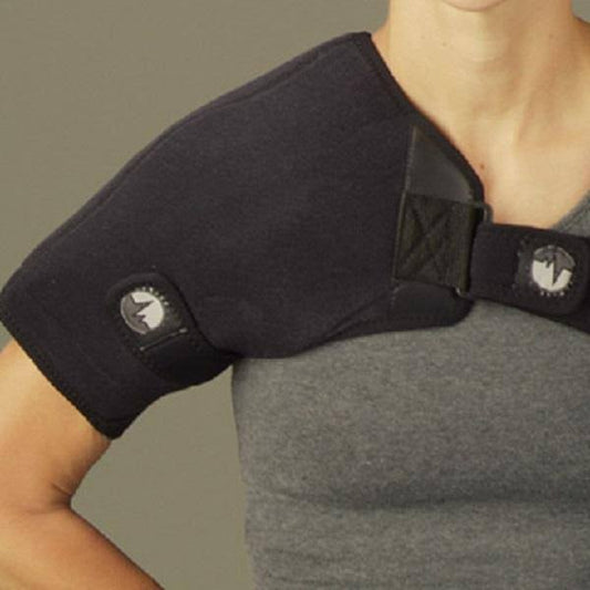 DeRoyal ActiveWrap Thermal Shoulder Supports with Hot and Cold Pack, Small/Medium - 1 Each KGX6_J8XZD02