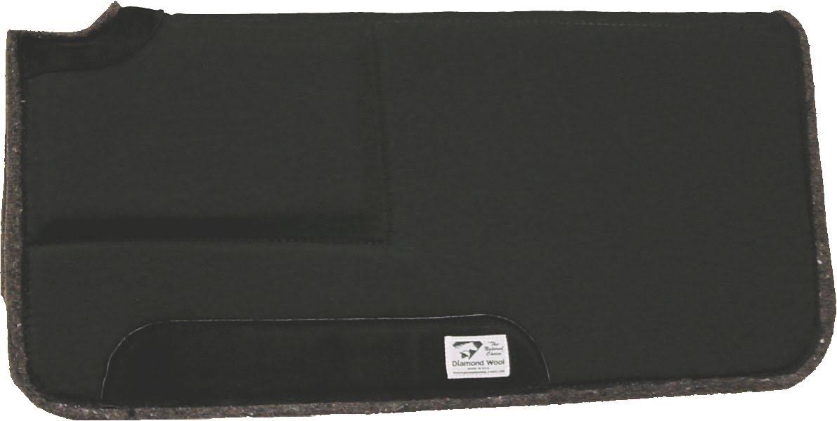 Diamond Wool 4-Inch Cutback Built Up Pad Black CIX6_Y4YDS38