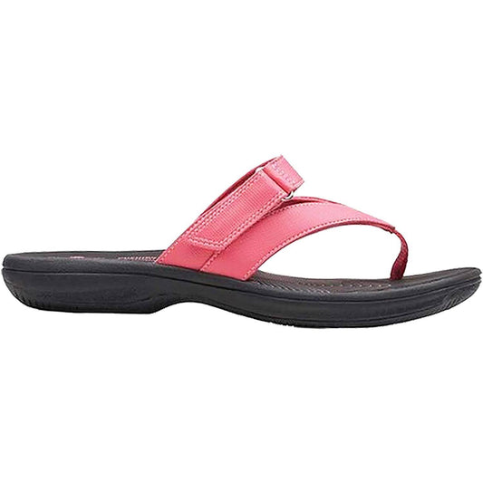 Clarks Brinkley Marin Womens Cloudsteppers Sandals, Size: 7, Med Red KEL6_D3BMA16