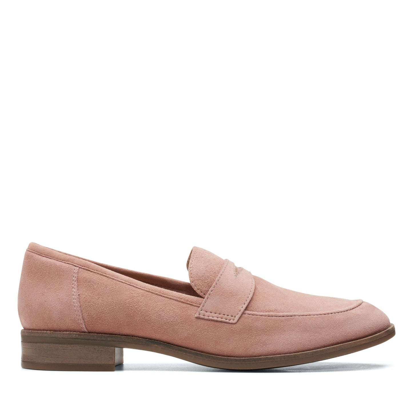 Clarks Trish Rose Womens Shoes Rose Suede : 11 B NGB6_L7WUL88