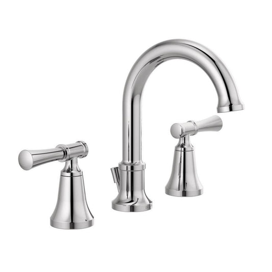 Delta Chamberlain 8 in. Widespread 2-Handle Bathroom Faucet in Chrome - Sealed 35747LF XJP0_S3YOU73