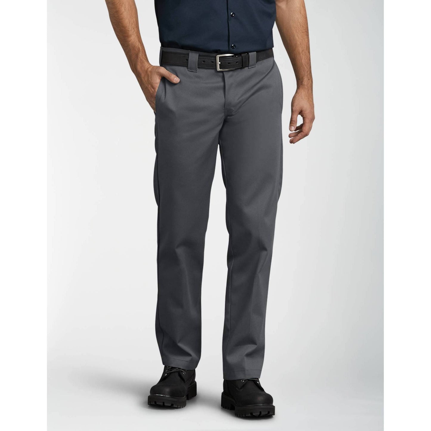 Dickies - Slim Straight Work 873 Charcoal - Pants CGW7_R1IOF13