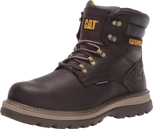 Cat Fairbanks Steel Toe Waterproof Boots, Mens Mulch ZMI1_O7QUS61