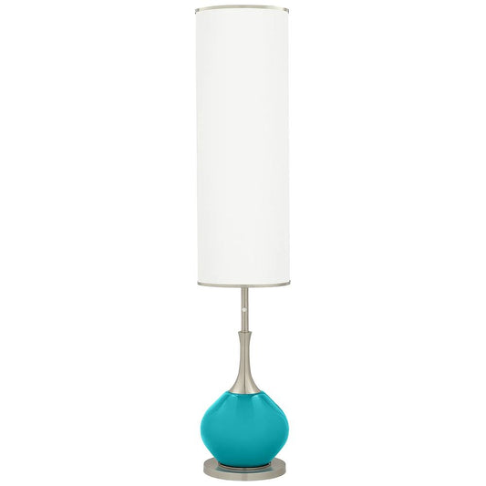 Color + Plus Surfer Blue Jule Modern Floor Lamp OVX1_T1SNP99