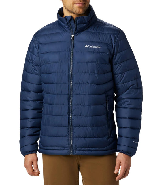 Columbia Mens Collegiate Navy Powder Lite Jacket RNM6_Y0ZTD59